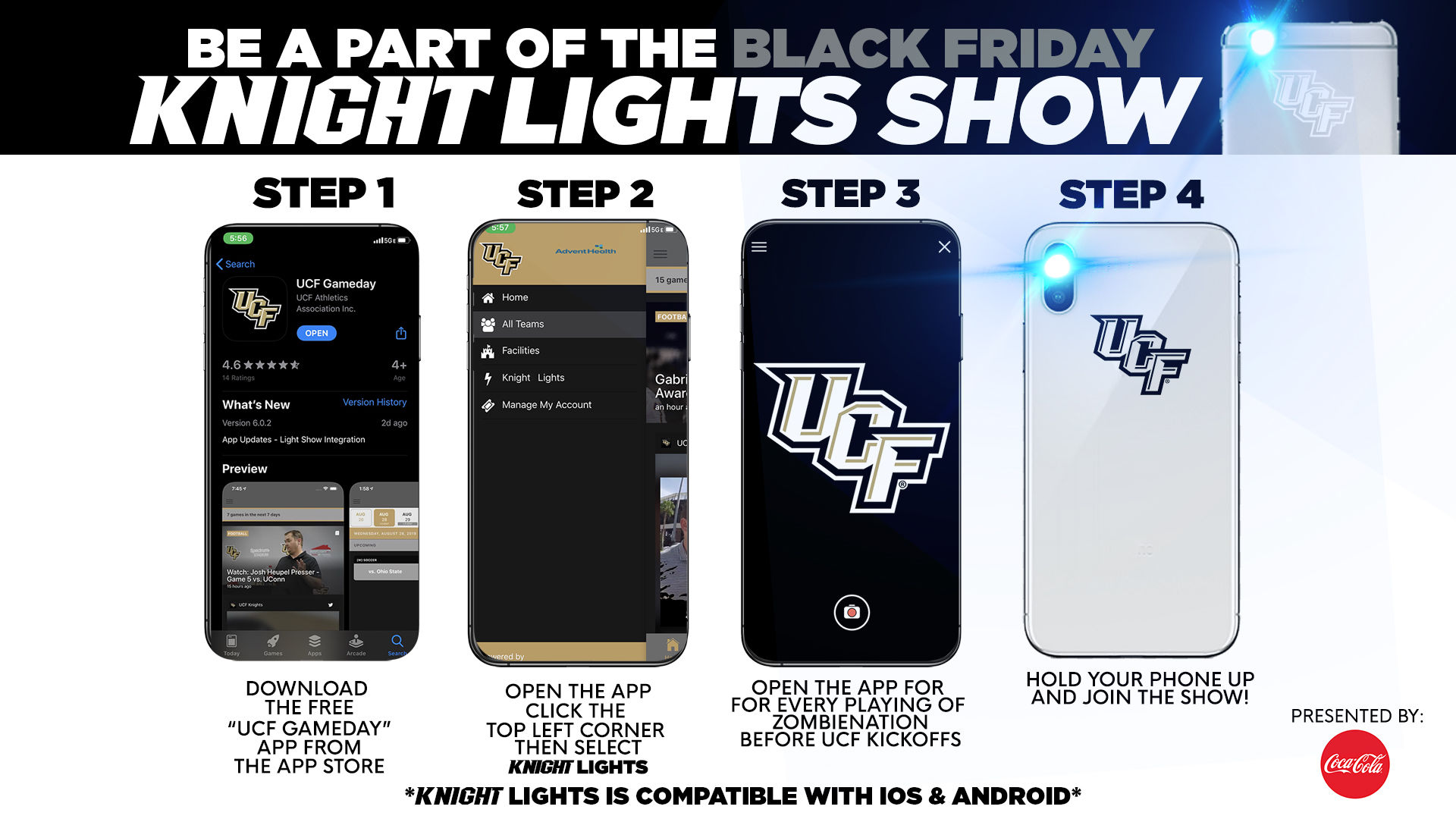 Future of Knight Lights app in question after beta test at UCF football game